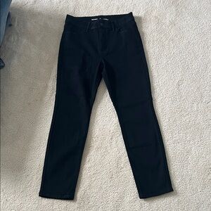 WOW BLACK HIGH RISE OLD NAVY STRAIGHT Jeans